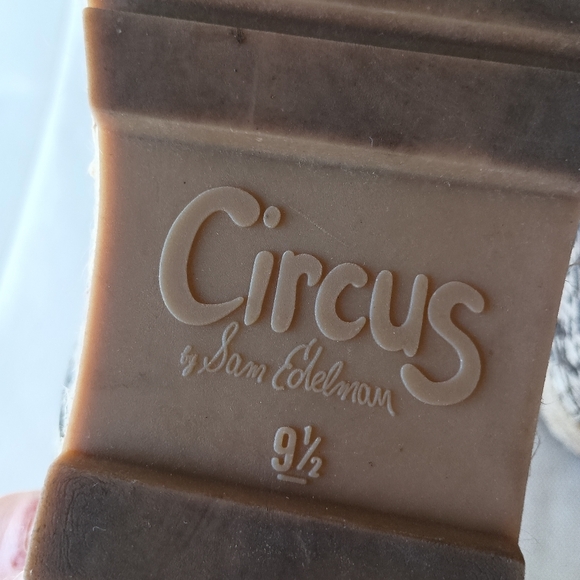 Circus By Sam Edelman Snake Print Espadrille Loafers_9.5 - Picture 7 of 7